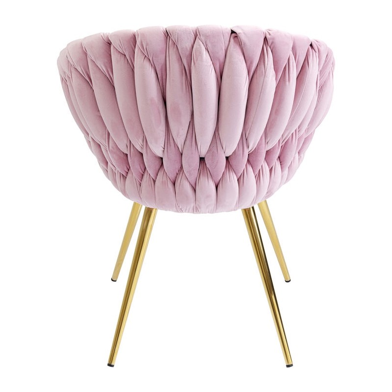 KARE krzesło KNOT różowe