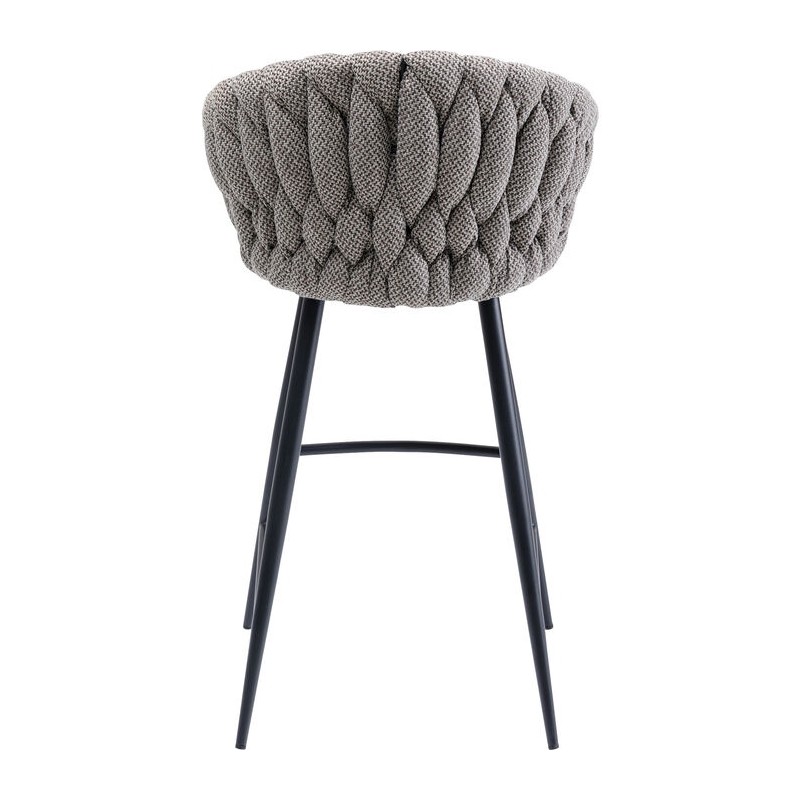 KARE krzesło barowe KNOT brązowe