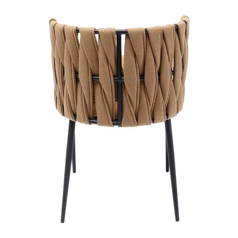 KARE krzesło CHEERIO żółte