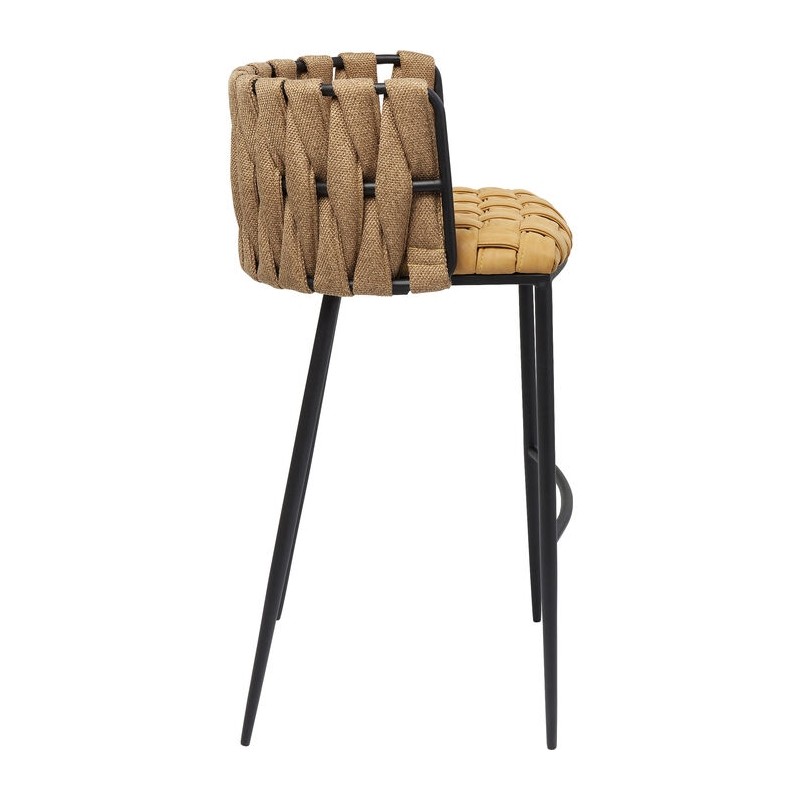 KARE krzesło barowe CHEERIO żółte