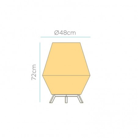 NEW GARDEN lampa dekoracyjna SISINE 70 CABLE IN&OUT