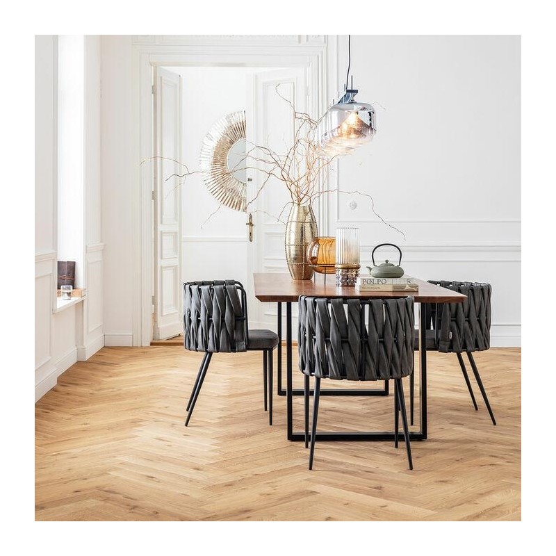 KARE krzesło CHEERIO szare