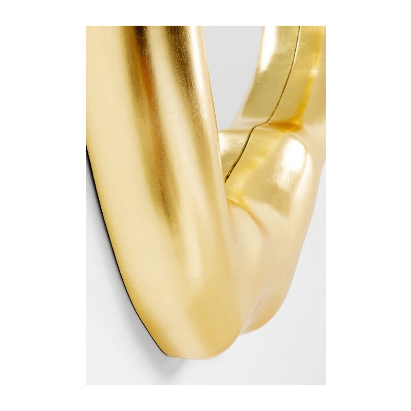 KARE lustro ścienne HOLOGRAM 117x68 cm złote