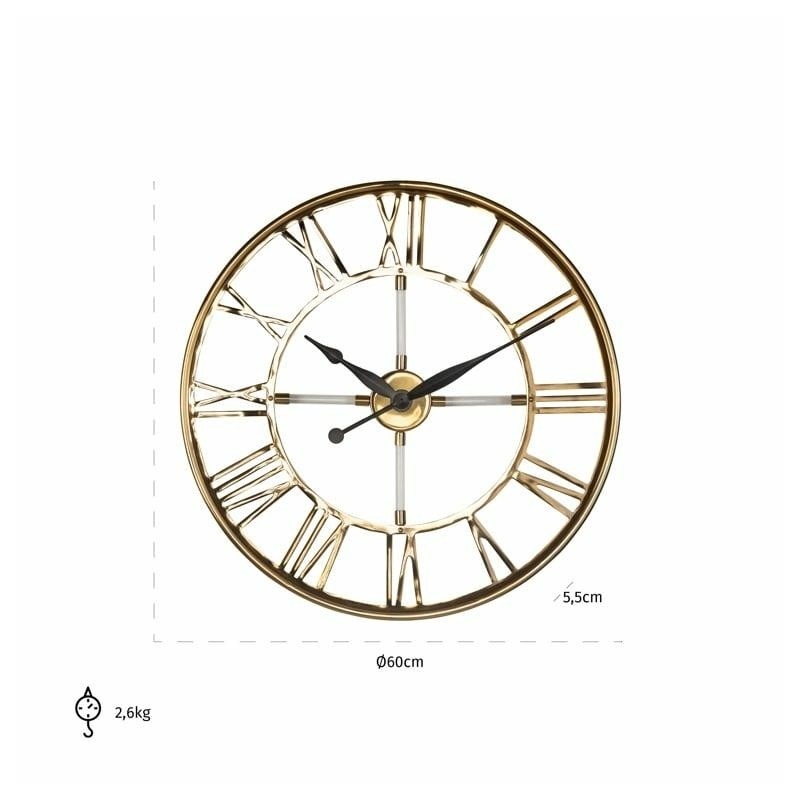 RICHMOND zegar BRYSON złoty