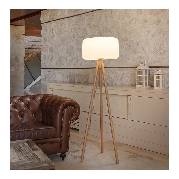 NEW GARDEN lampa podłogowa CHLOE 140 SOLAR SMARTTECH