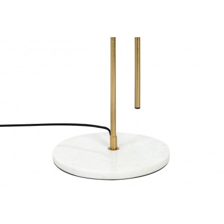 KARE lampa podłogowa SOLO - mosiądz, marmur
