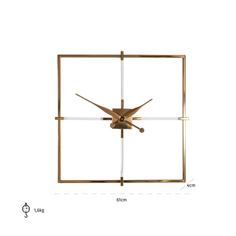 RICHMOND zegar LAYLA złoty