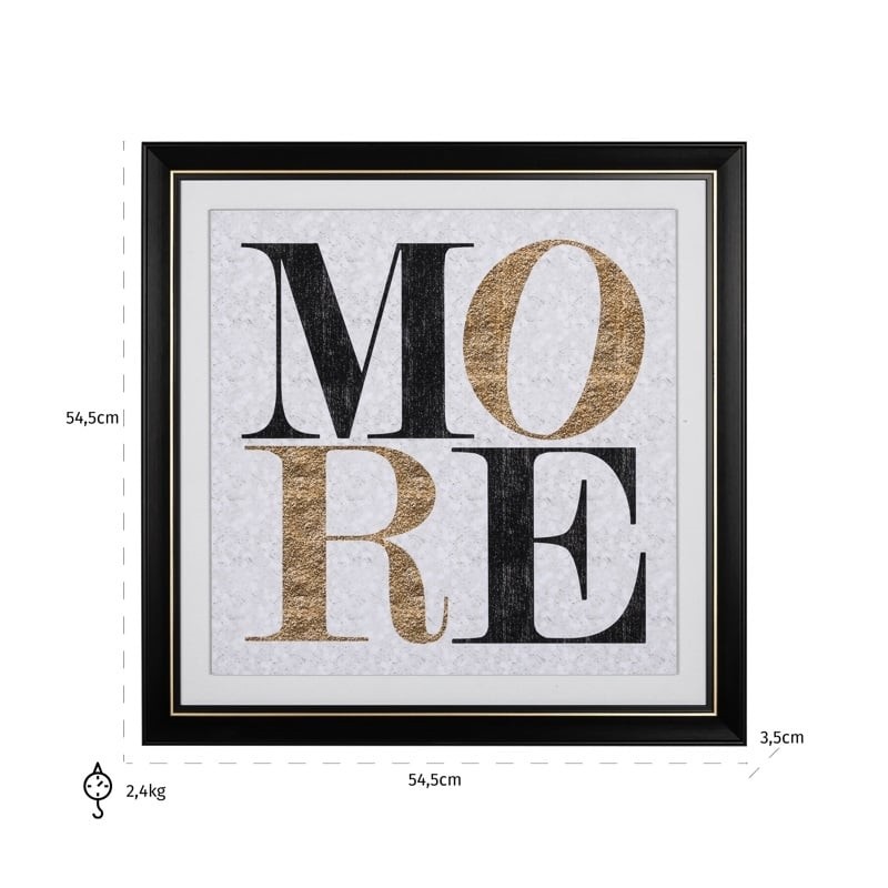 RICHMOND obraz MORE 55x55cm