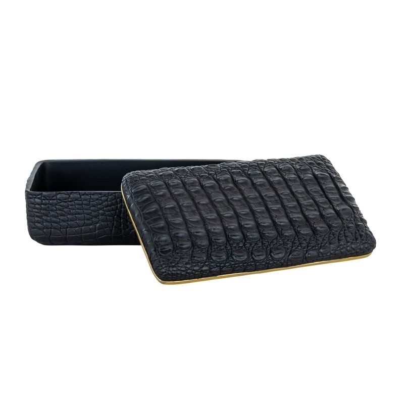 RICHMOND pojemnik na biżuterię COBE L czarny