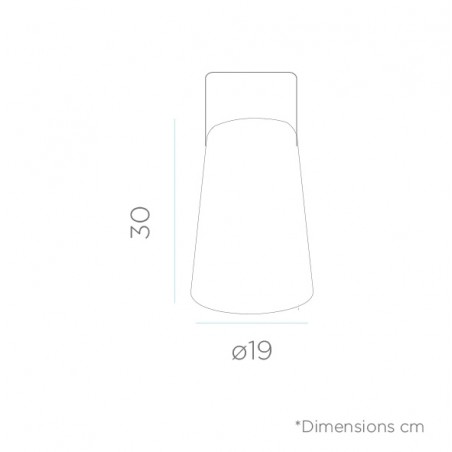 NEW GARDEN lampa przenośna NOMADA 30 SOLAR SMARTECH + BATTERY