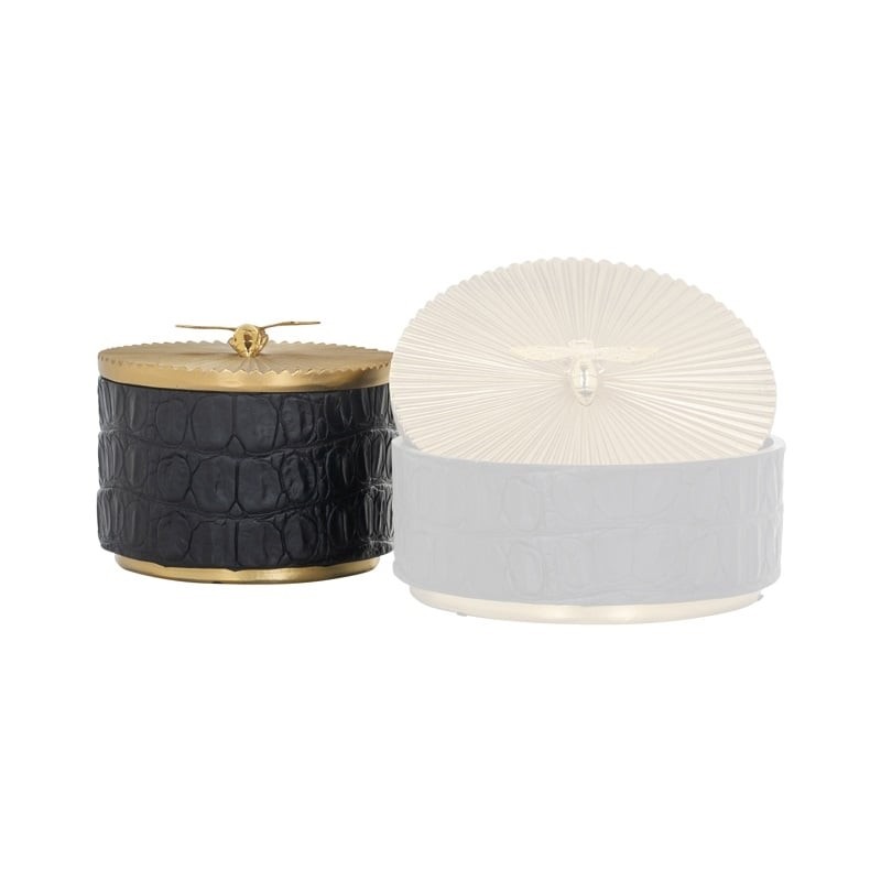 RICHMOND pojemnik na biżuterię BEEZ S czarny