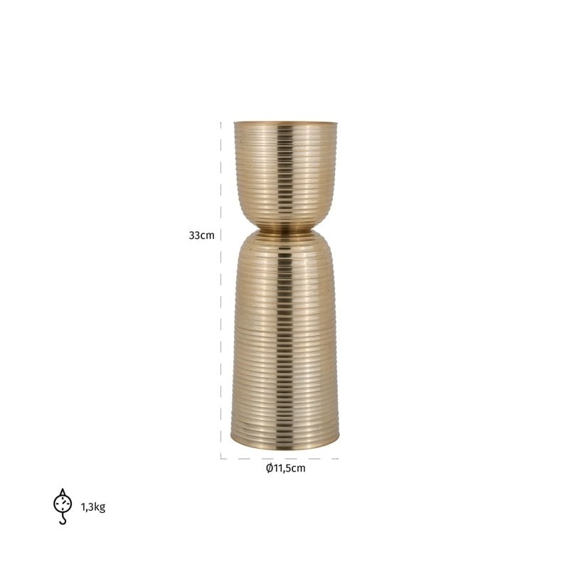 RICHMOND świecznik JENYD L złoty