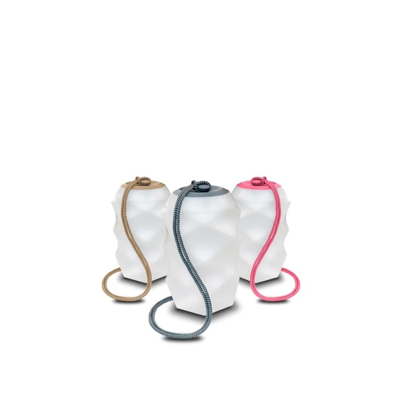 NEW GARDEN lampa przenośna BITA szara BATTERY