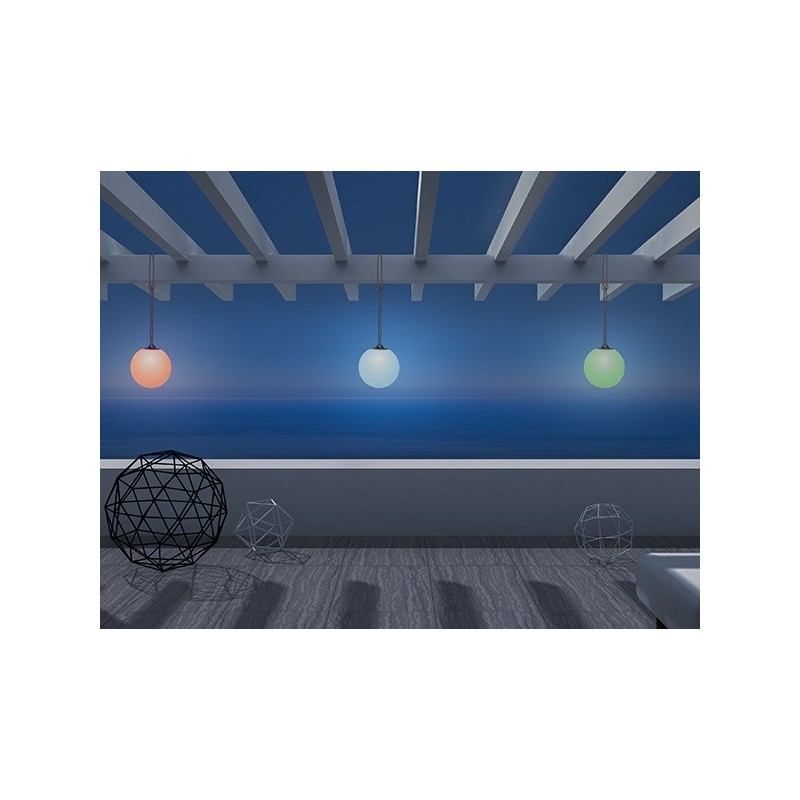 NEW GARDEN lampa wisząca NORAI 25 BATTERY BEIGE