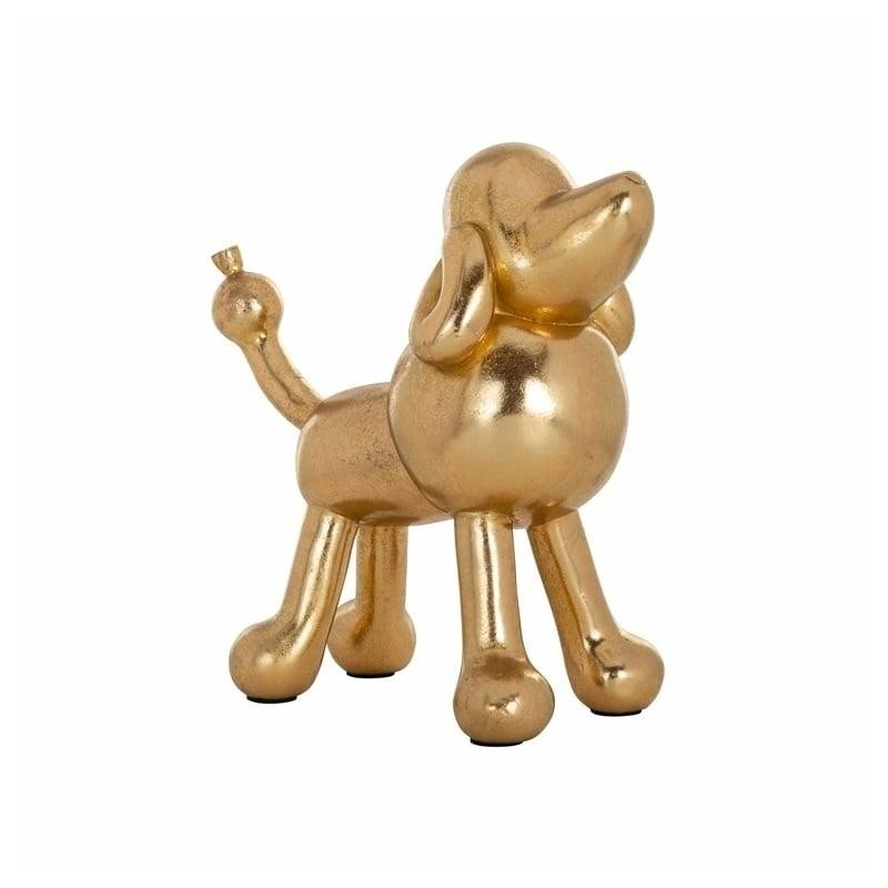 RICHMOND dekoracja DOG MIRO złota