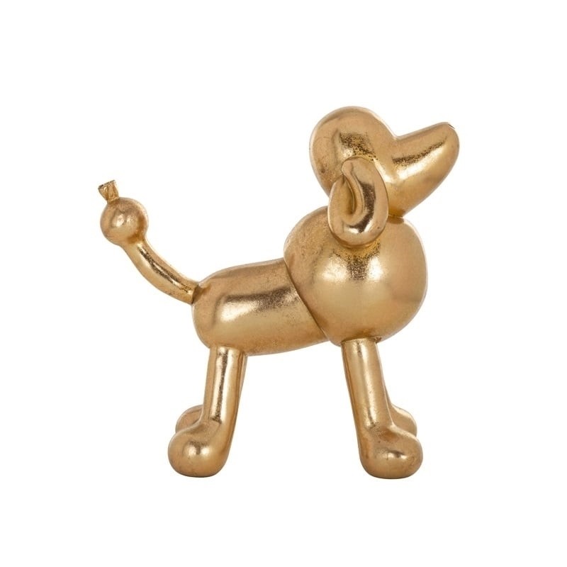 RICHMOND dekoracja DOG MIRO złota