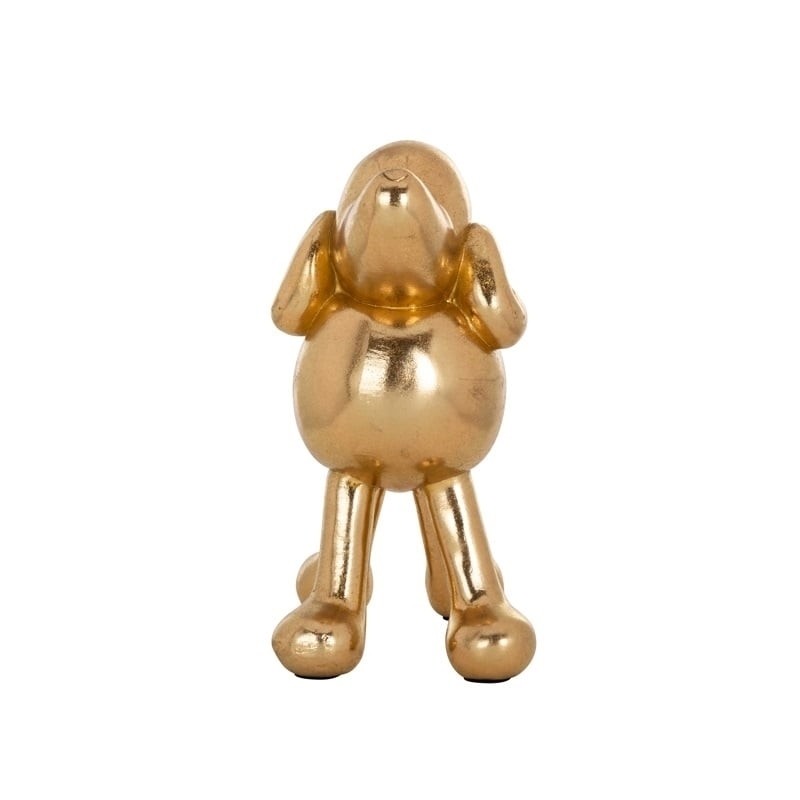 RICHMOND dekoracja DOG MIRO złota