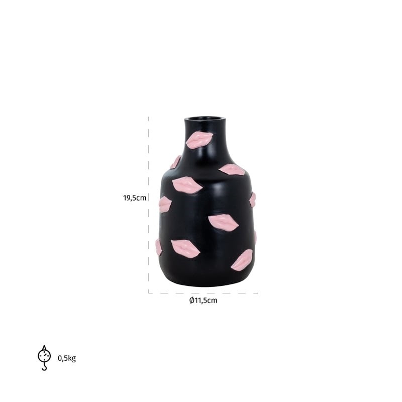 RICHMOND waza KISSES czarna mała