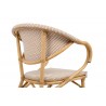 Krzesło BISTRO PARIS ARM jasnobrązowe rattan