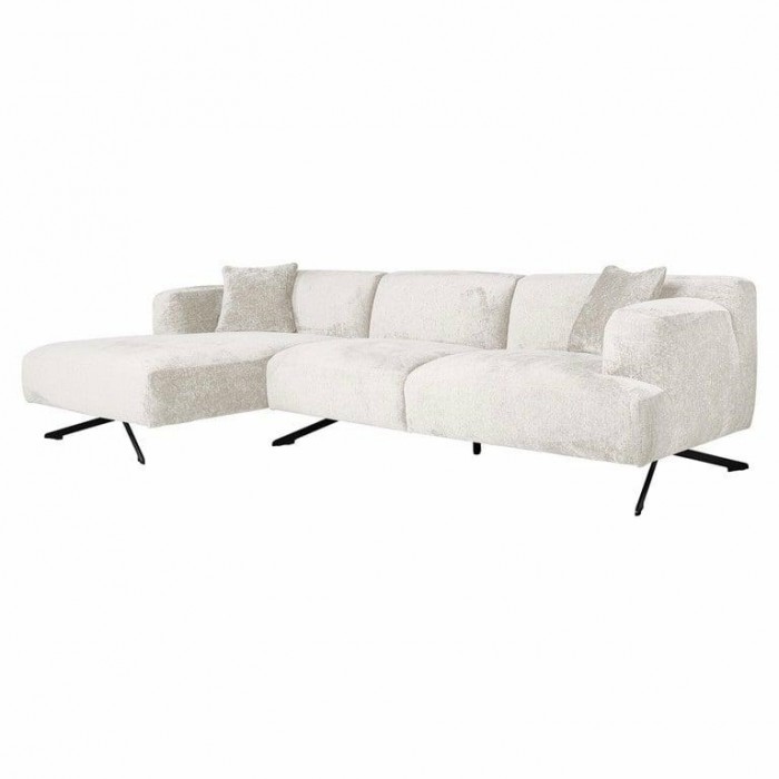 RICHMOND sofa narożna DONOVAN L biała
