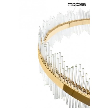MOOSEE lampa wisząca FLORENS 120 złota