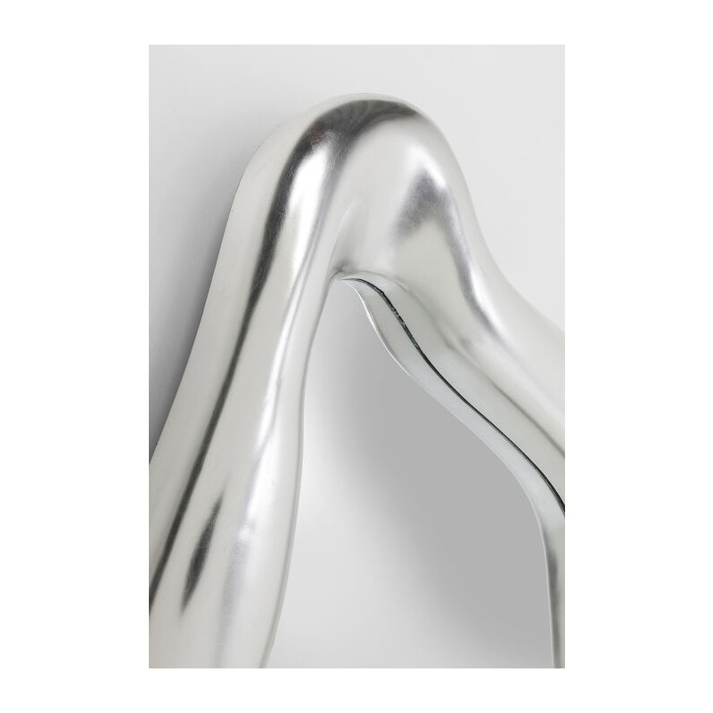 KARE lustro ścienne HOLOGRAM 119x76 cm srebrne