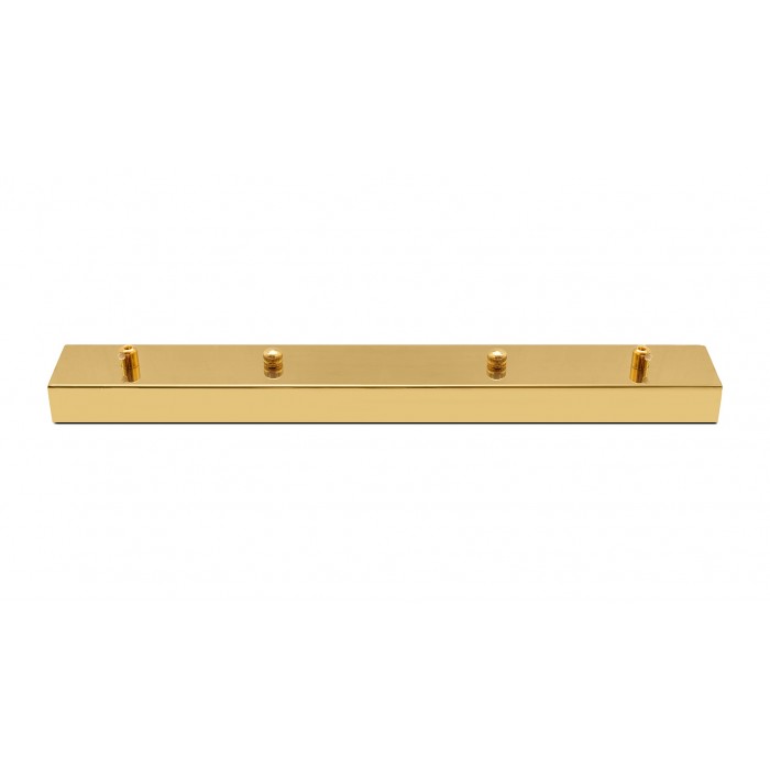 Podsufitka prostokątna złota 44 cm x 5,5 cm