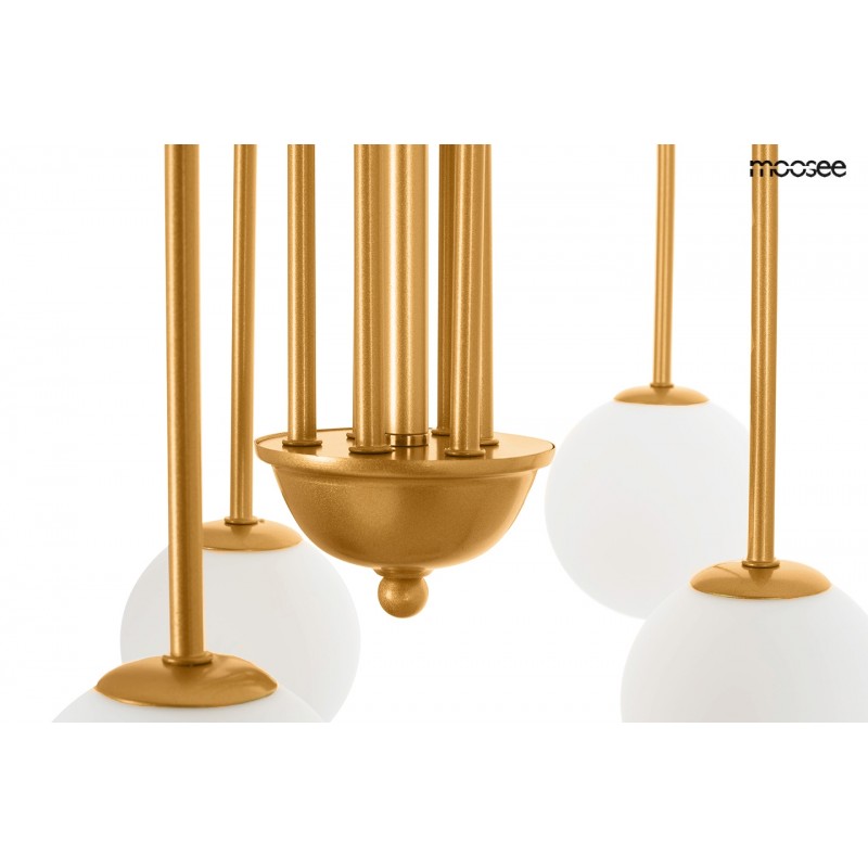 MOOSEE lampa wisząca NERI złota