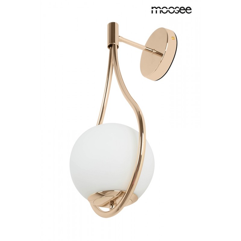 MOOSEE lampa ścienna ROMA złota