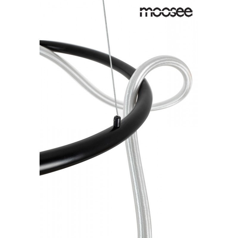MOOSEE lampa wisząca SERPIENTE 60 czarna