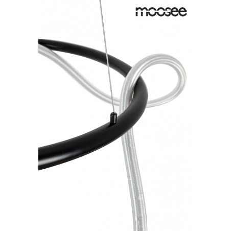 MOOSEE lampa wisząca SERPIENTE 60 czarna