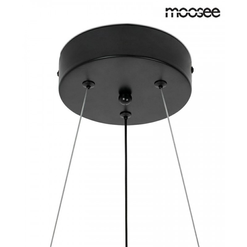 MOOSEE lampa wisząca SERPIENTE 60 czarna