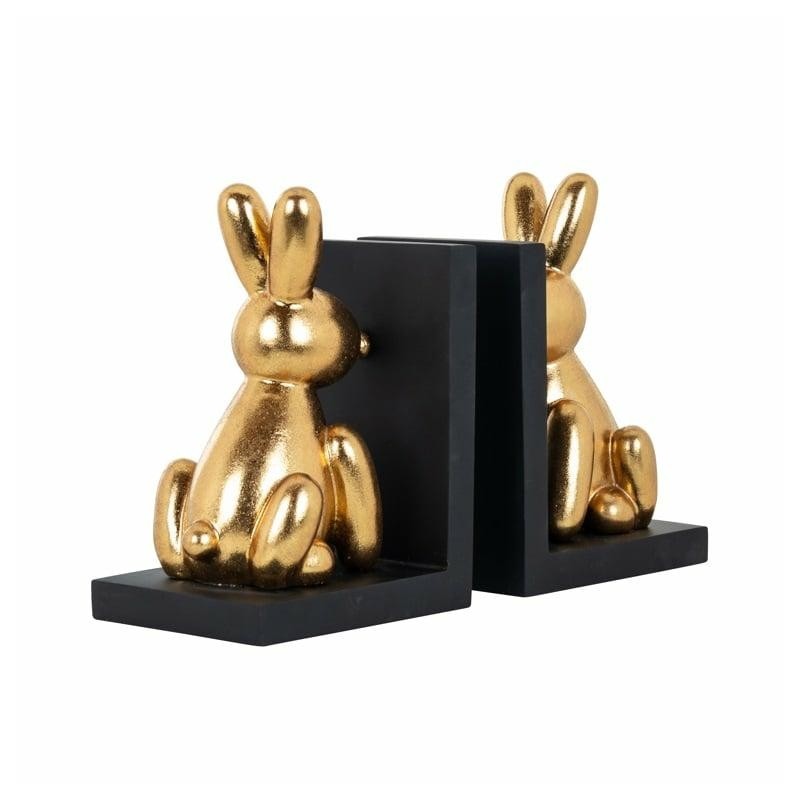 RICHMOND podpórka do książek CONY         czarno-złota