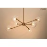 MOOSEE lampa wisząca AURA 6 złota