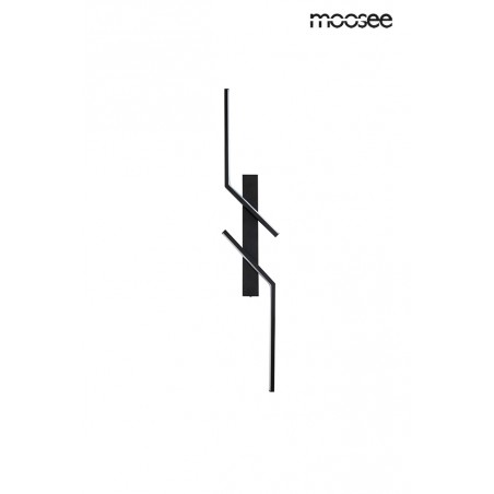 MOOSEE lampa ścienna MAISON 60 czarna