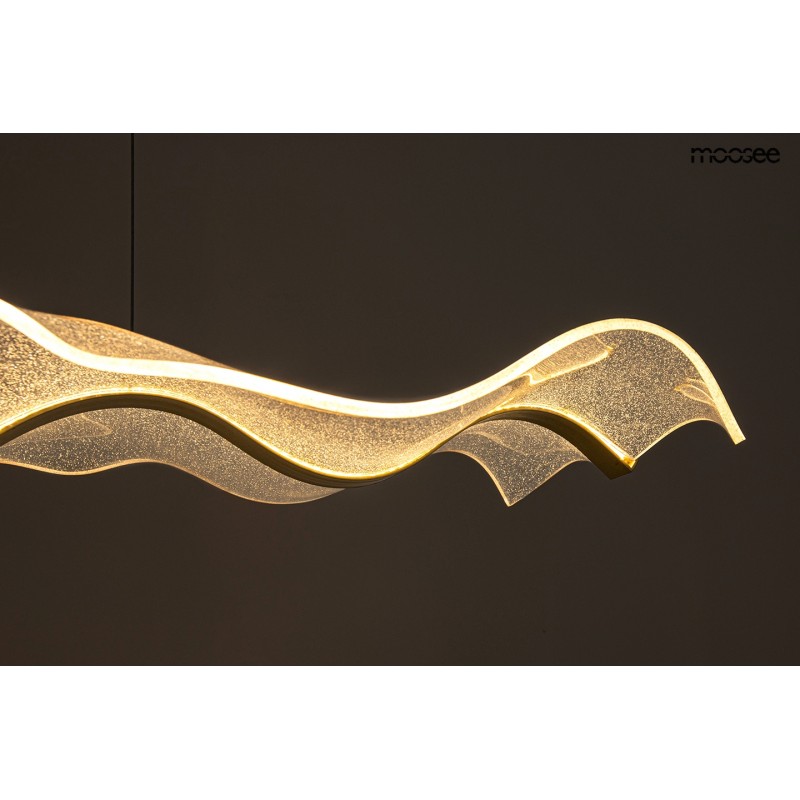 MOOSEE lampa wisząca BREATH 180 złota