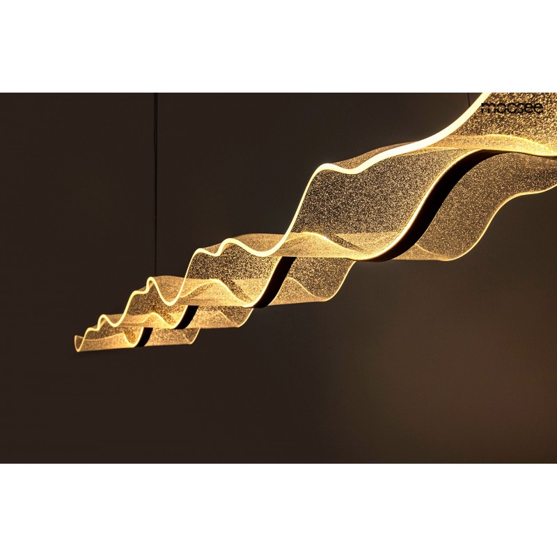 MOOSEE lampa wisząca BREATH 180 złota