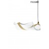 MOOSEE lampa wisząca BREATH 180 złota