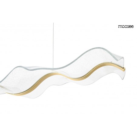 MOOSEE lampa wisząca BREATH 180 złota