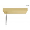 MOOSEE lampa wisząca BREATH 150 złota