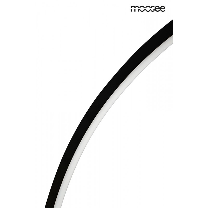 MOOSEE lampa ścienna HOOP 80 czarna