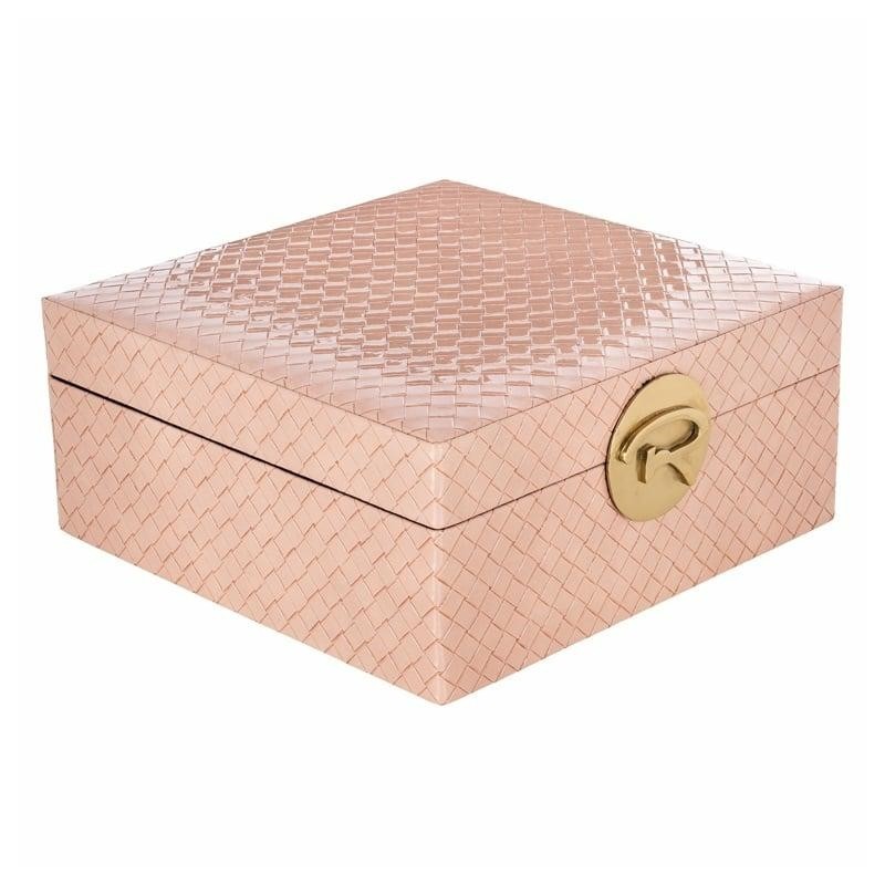 RICHMOND pojemnik na biżuterię ROSALY L   różowe