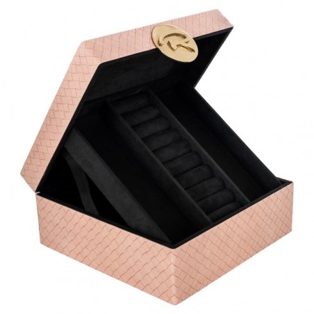 RICHMOND pojemnik na biżuterię ROSALY L   różowe