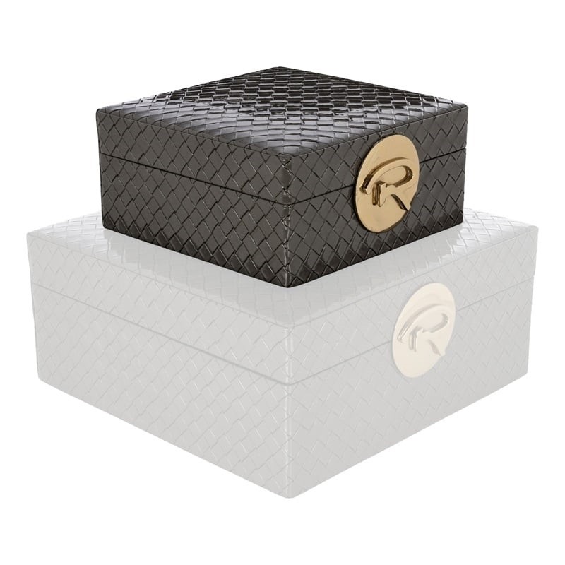 RICHMOND pojemnik na biżuterię ROSALY S   czarne