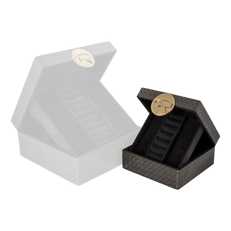 RICHMOND pojemnik na biżuterię ROSALY S   czarne