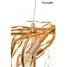 MOOSEE lampa wisząca RIVIERA 80 złota /   clear