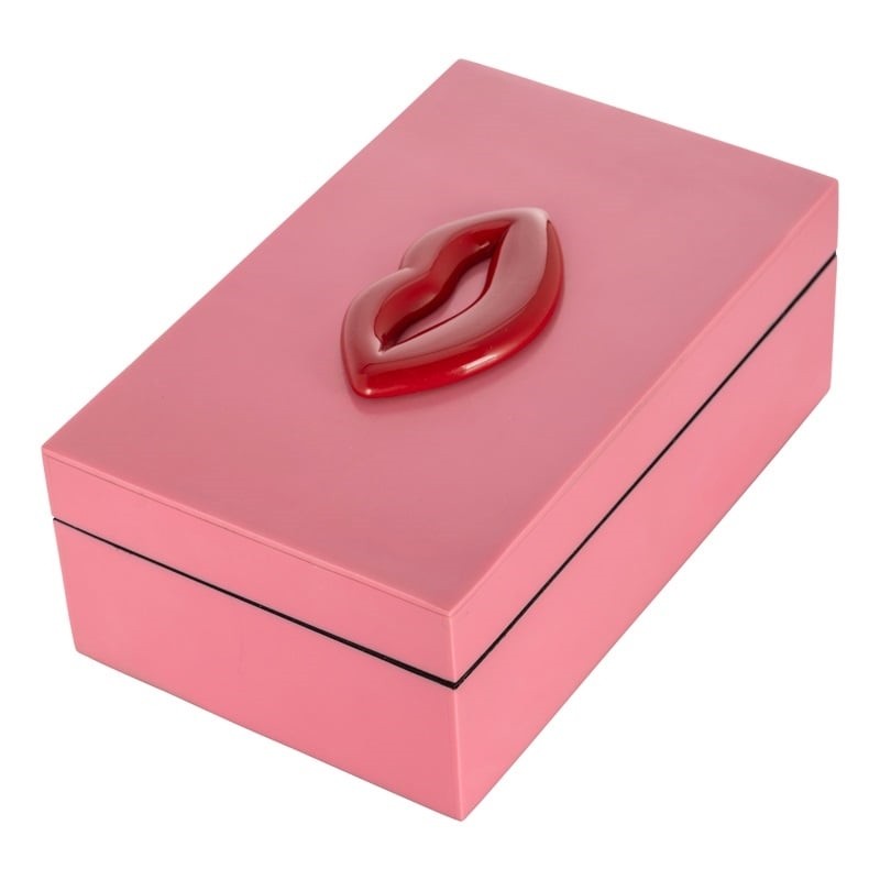 RICHMOND pojemnik na biżuterię CHARIS     różowy