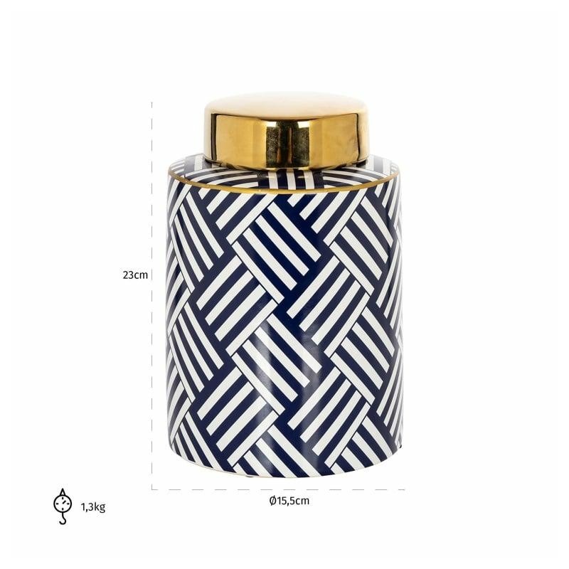 RICHMOND pojemnik ozdobny/wazon LAVINA SMALL