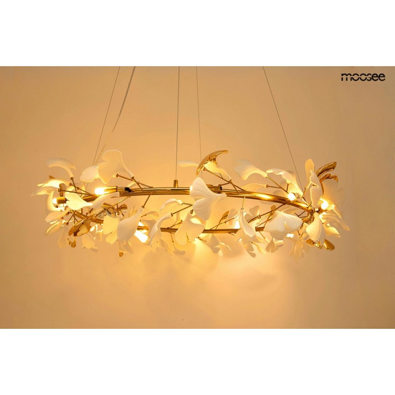 MOOSEE lampa wisząca FLORA 100 złota