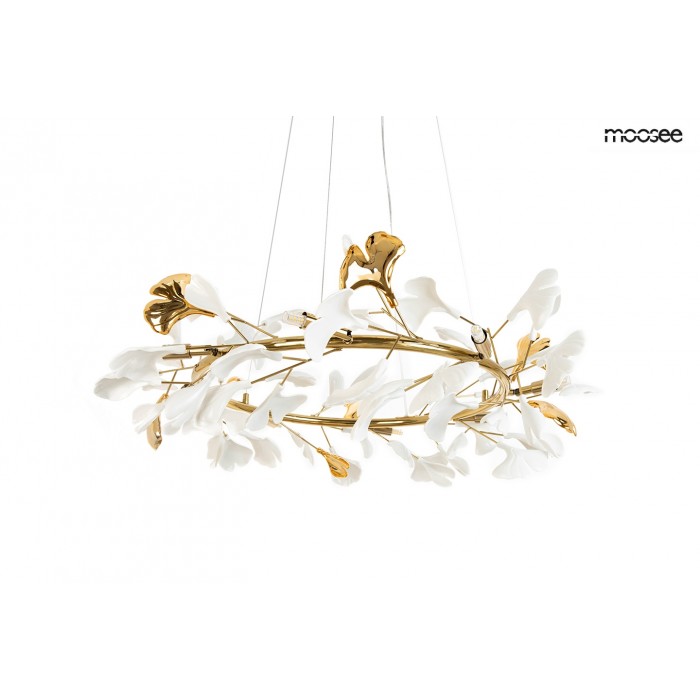 MOOSEE lampa wisząca FLORA 80 PP złota